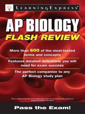 cover image of AP Biology Flash Review